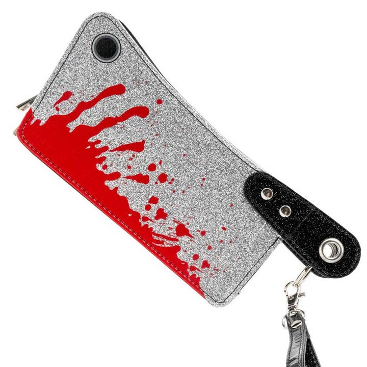 Glitter Cleaver Mini Clutch Wallet for wholesale by Kreepsville