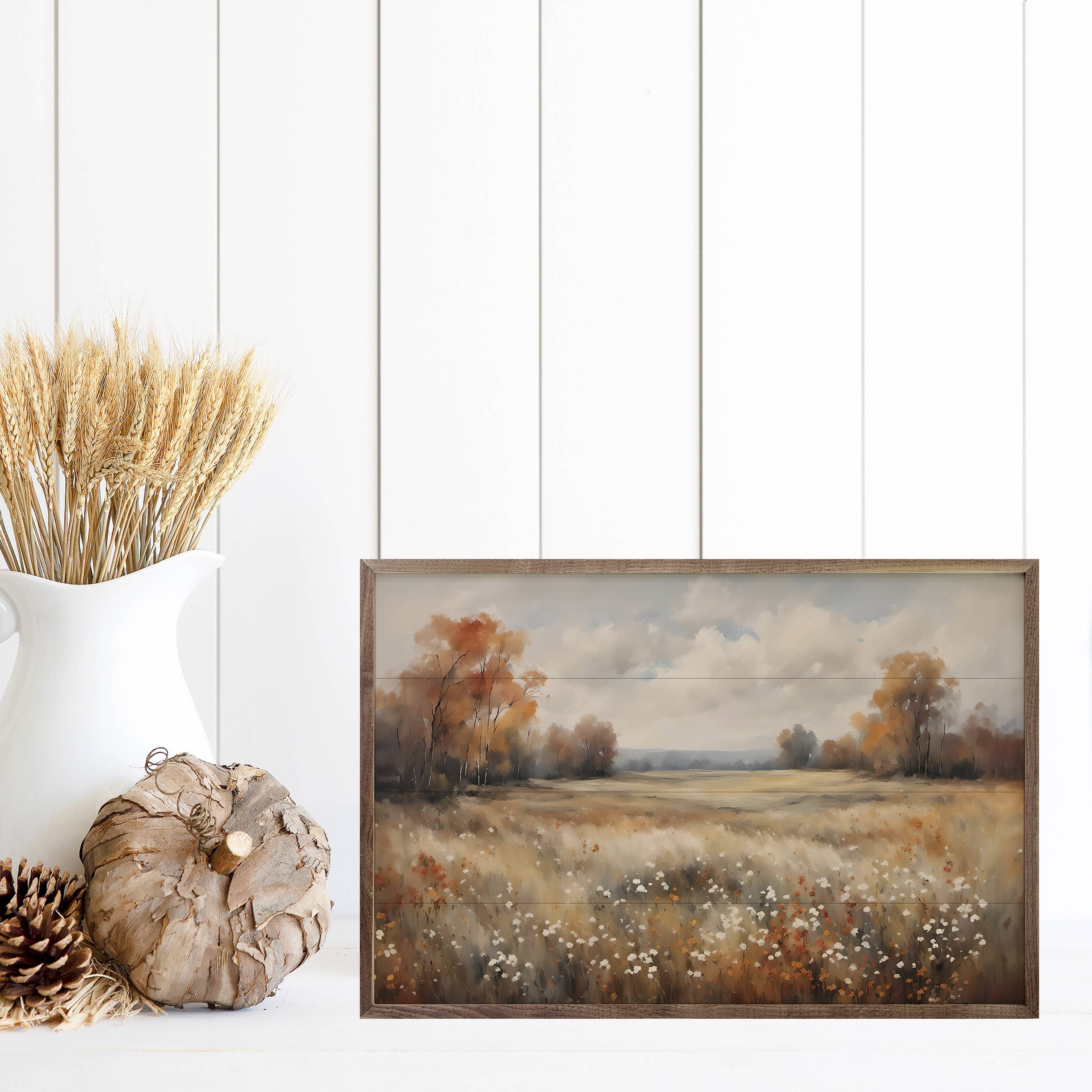 Kendrick Home - Wholesale Art Print - Autumn Field With Autumn Trees1