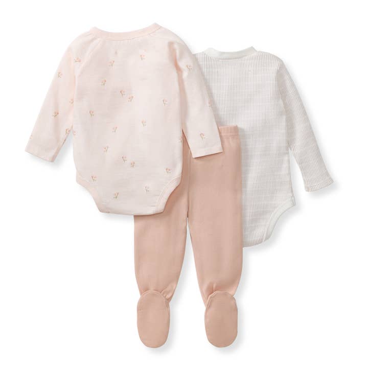 Agate Rose Ditsy Floret 3 Piece Bodysuit & Pant Set
for wholesale on Faire2