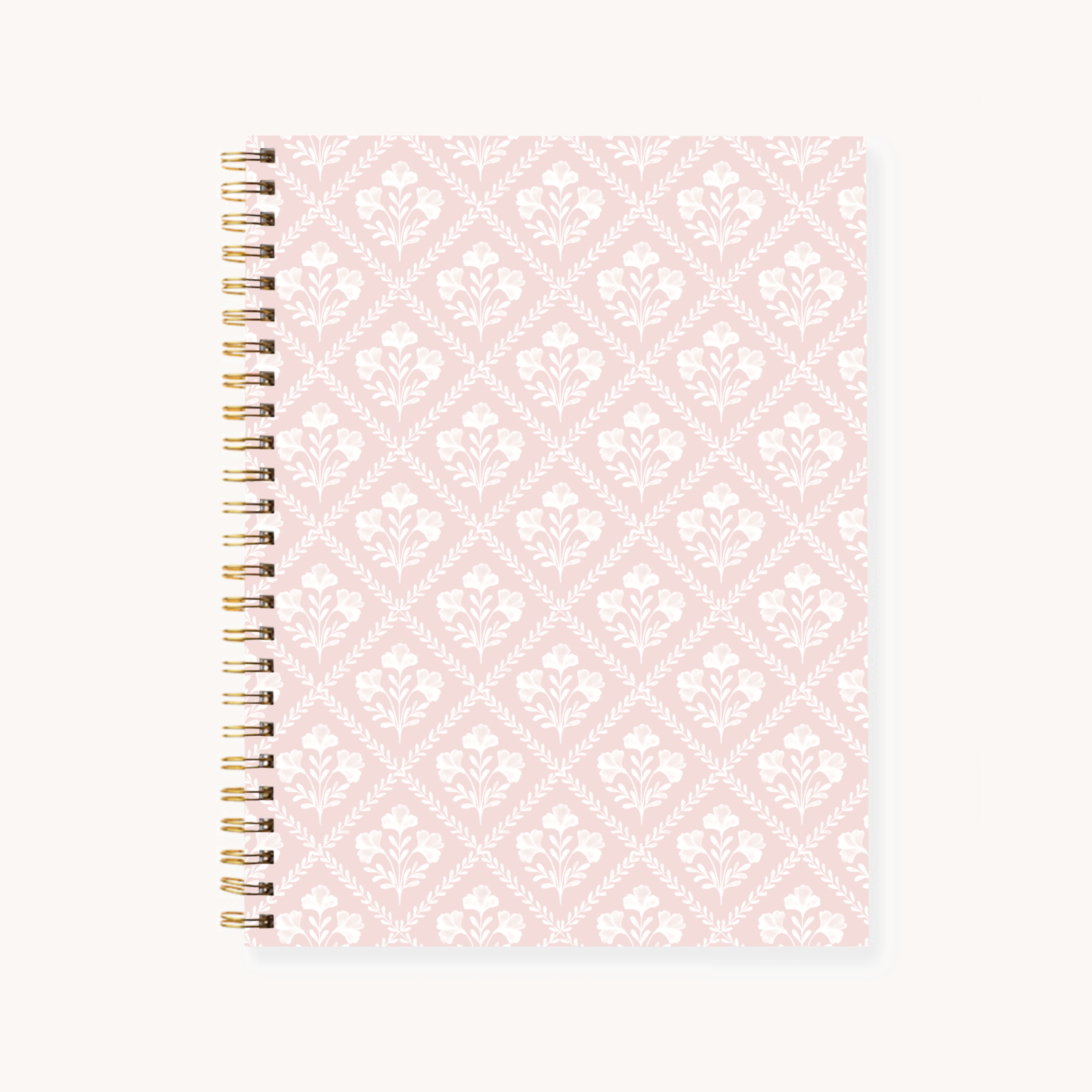 Elyse Breanne Design - Wholesale Notebook - Floral 7x9 Hardcover Spiral Notebook34