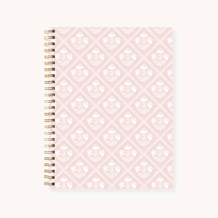 Elyse Breanne Design - Vente Cahiers - Carnet à spirale rigide 7x9 floral34