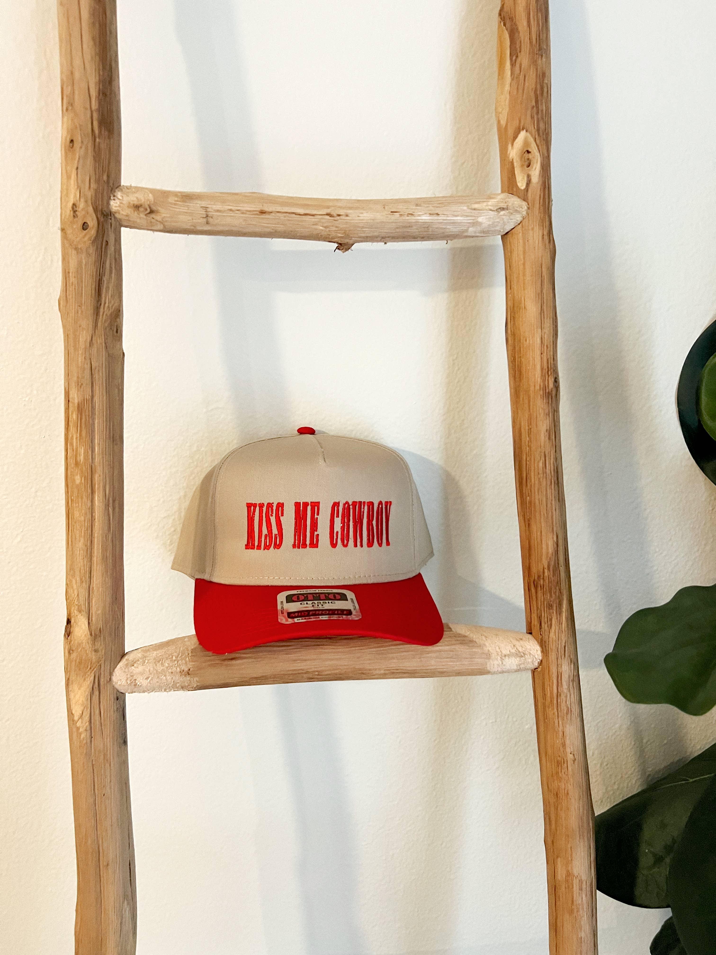 Ruby Moon - Wholesale Trucker Hat - Women's - Kiss Me Cowboy- Valentines Day Hat2