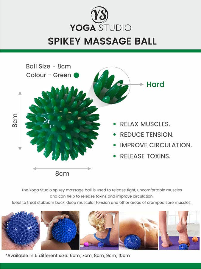 Yoga Studio Store – wholesale Fitness equipment – Yoga Studio Spiky Massage Ball3