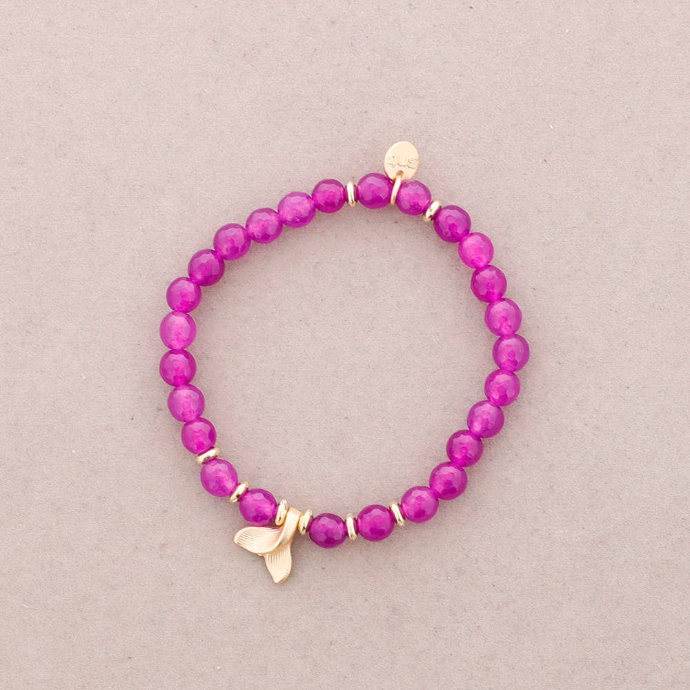 Sonata - Wholesale Beaded Bracelet - Stones Cola Metal Elastic Bracelet9