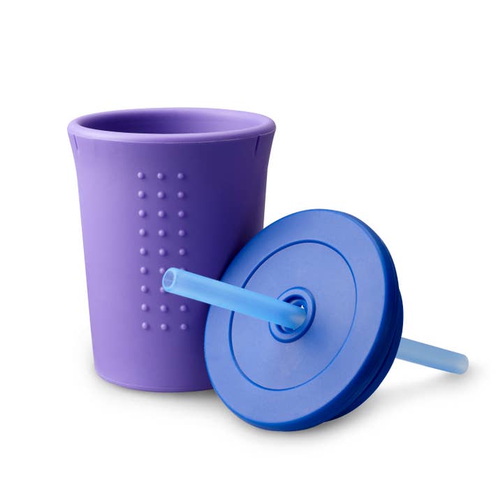 GoSili - Vendita all'ingrosso Bicchiere/tazza - Bambini e neonati - Tazza per bambini con cannuccia in silicone da 12 once4