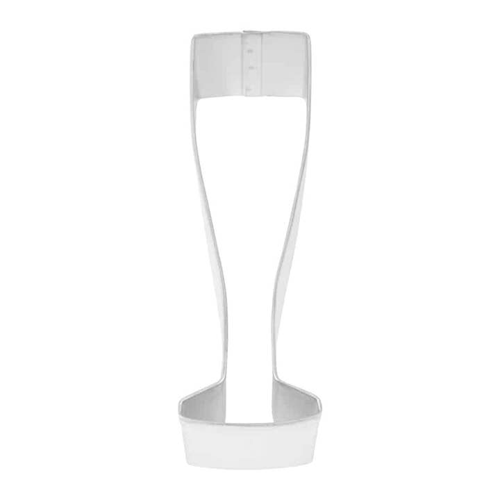 Champagne Flute Cookie Cutter (4.5") for wholesale by R&M International