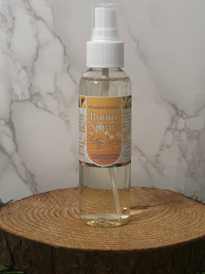 Fruity Loops - 4oz Room/Linen Disinfectant Spray for wholesale by Embrace Nu creations by Char