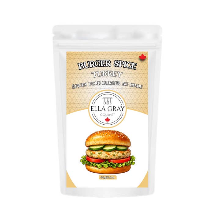 Burger Blends - Turkey Burger Spice for wholesale by Ella Gray Gourmet