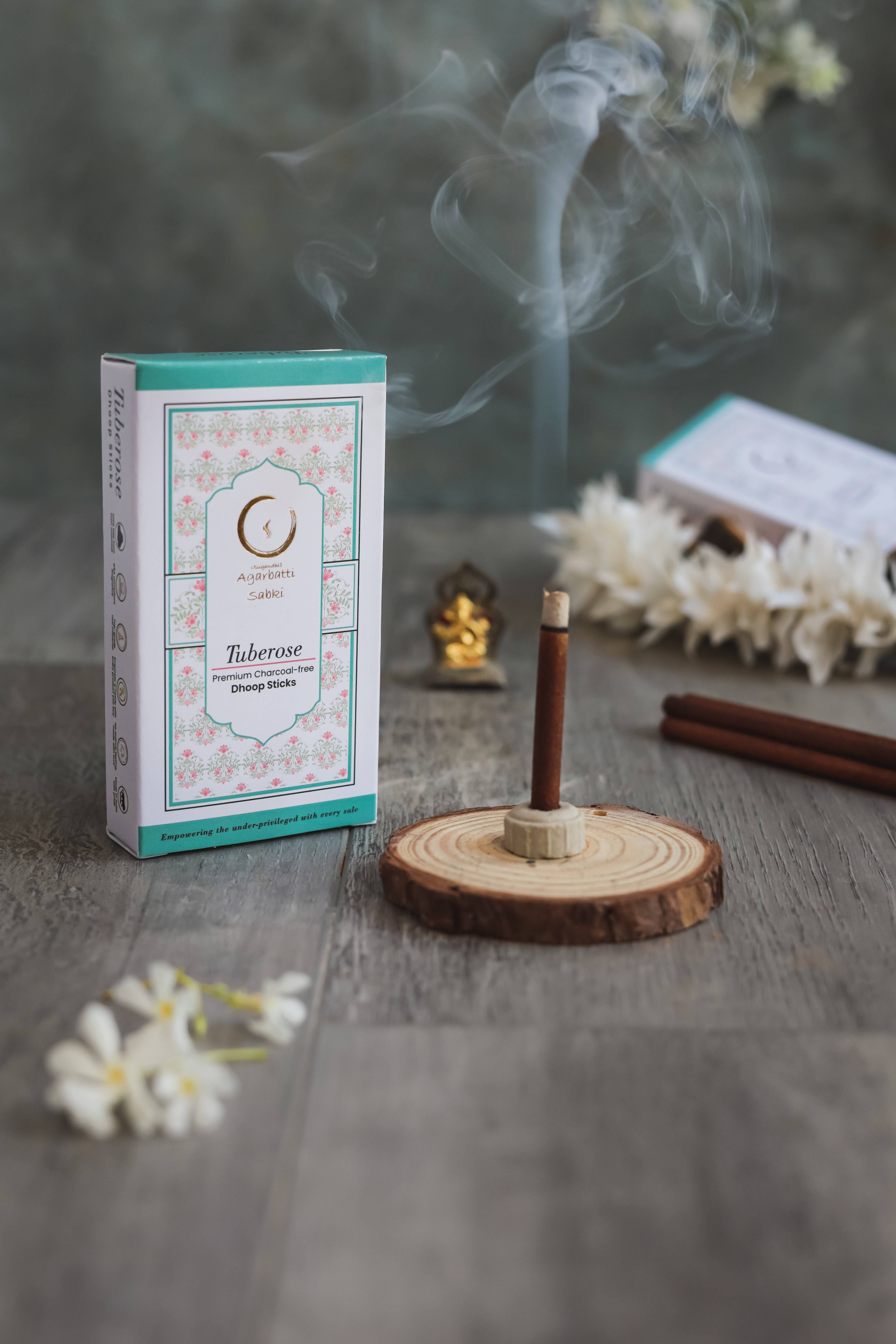 Auxilium Curations, LLC - Wholesale Incense - Tuberose Dhoop Sticks1