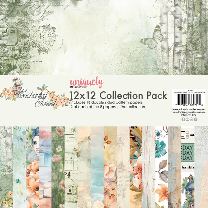 Uniquely Creative - Wholesale Scrapbook - Enchanted Forest 12 x 12 Collection Pack