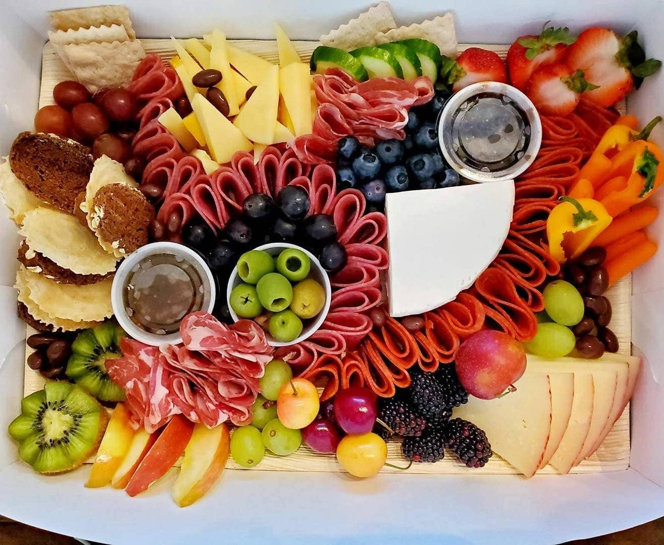 Charity Leaf - Vente Plateaux de service - Plateaux rectangulaires en forme de feuille de palmier, 14 po x 10 po, paquet de 10 plateaux5