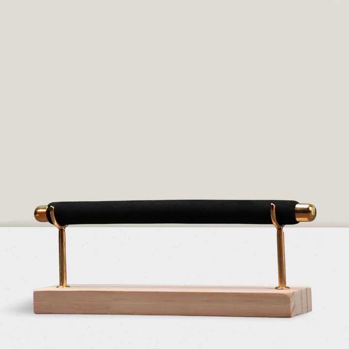 Zakka - Wholesale Jewelry Stand & Display - 1-Tier Ring Holder Soft Velvet Bar Jewelry Display Stand