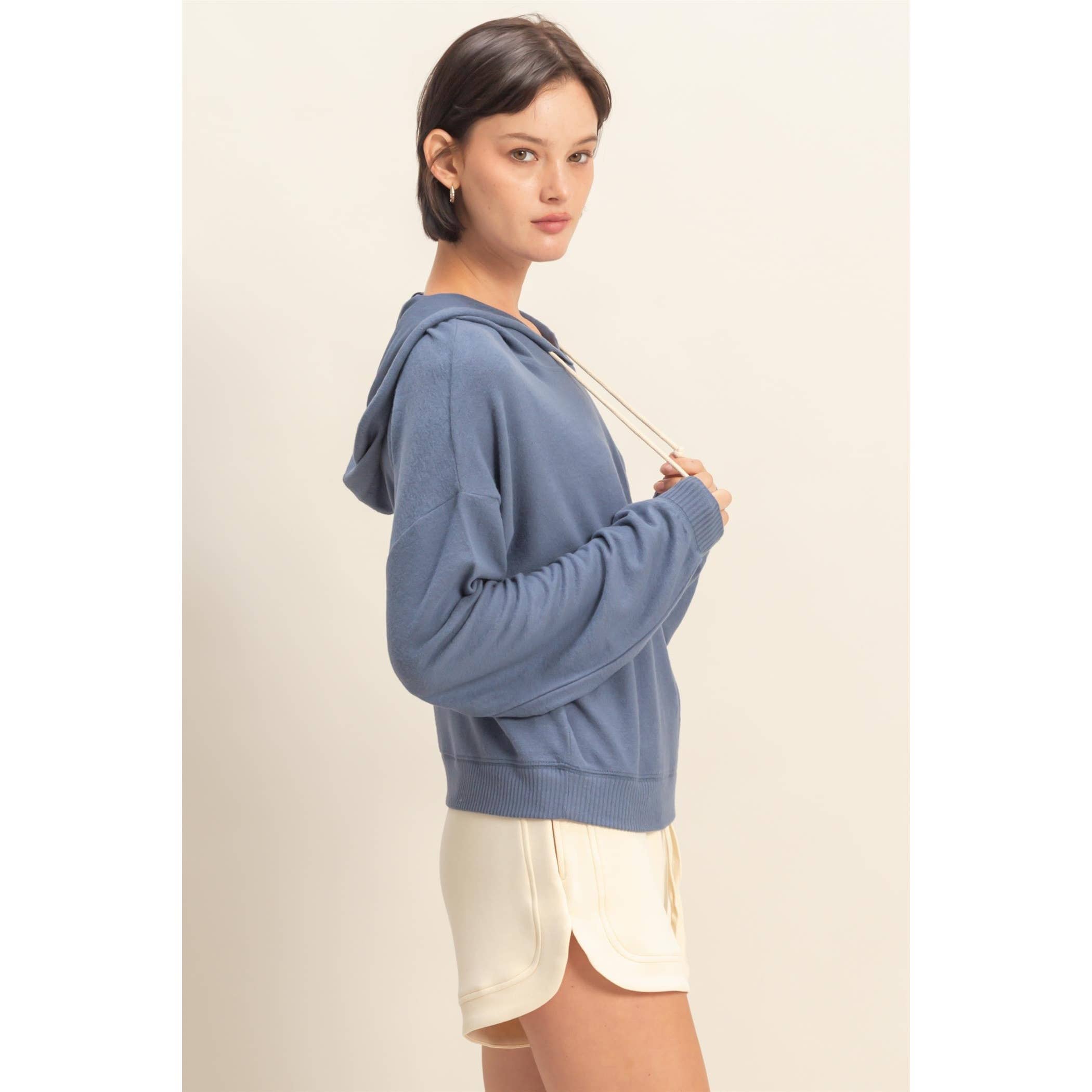 HYFVE - Wholesale Hoodie - Women's - Long Sleeve Brushed Fabric Everyday Hoodie11