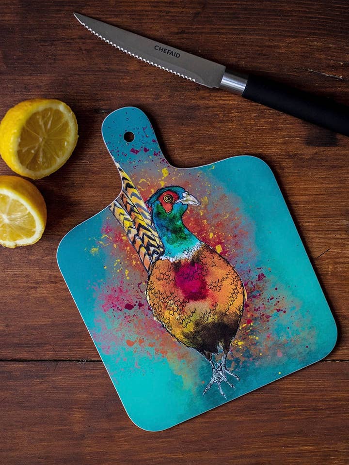 Small Pheasant Chopping Board for wholesale by Dollyhotdogs
