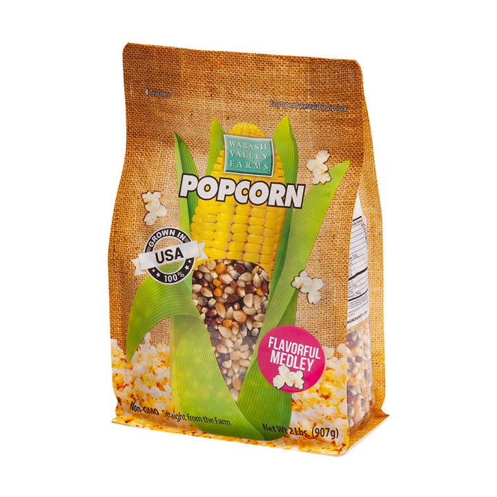 Grãos de Pipoca Saborosos - 2 lbs por atacado de Flyer Foods Inc