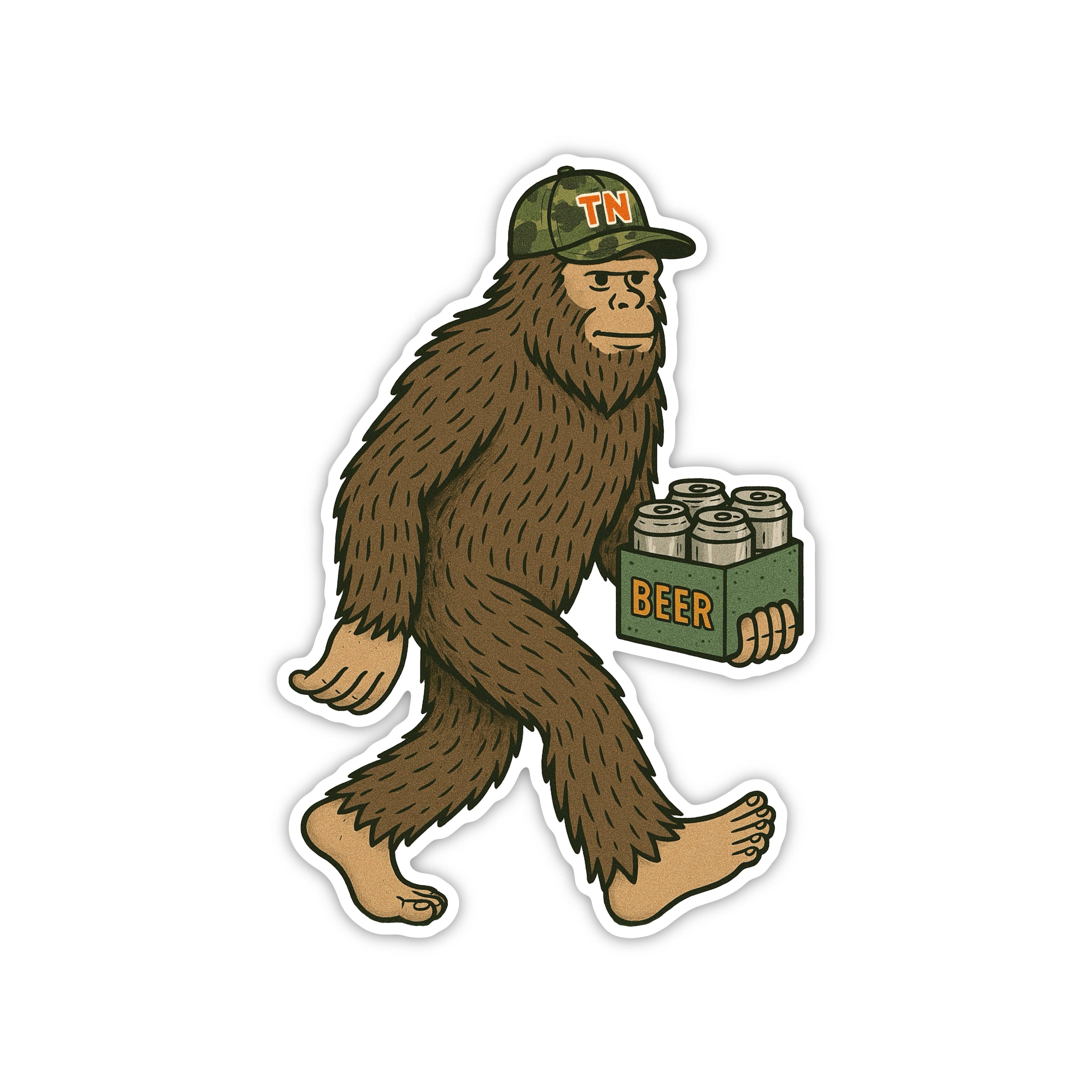 Tennessee Outfitters – Großhandel Aufkleber – Bigfoot-Aufkleber