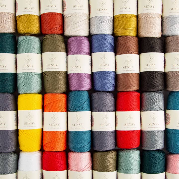 Sensy - Wholesale Craft supplies - Sensy Premium 1.5mm - 164 yards 100% Polyester Macrame Cord48