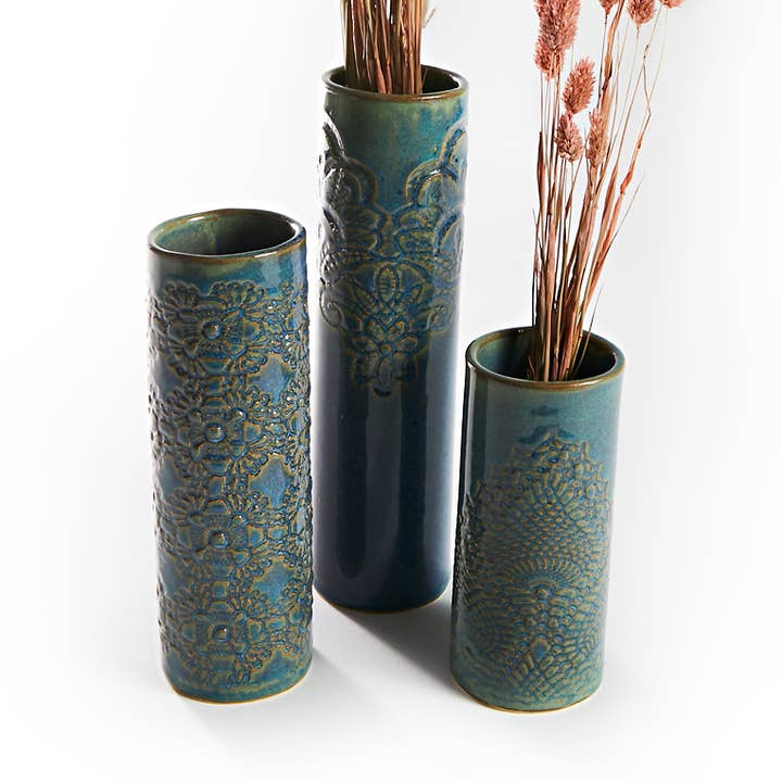 Pine Island Vases for wholesale by Sunken Orchard Ceramics Inc.