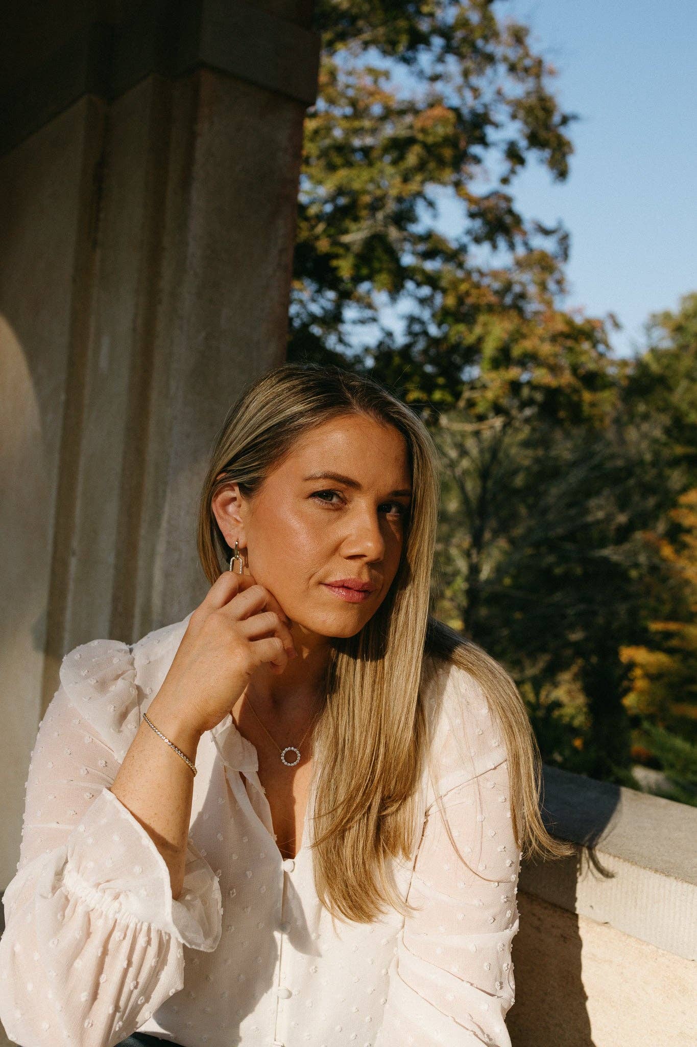 Chloe + Lois - Wholesale Pendant/Charm Necklace - White CZ Infinity Necklace5