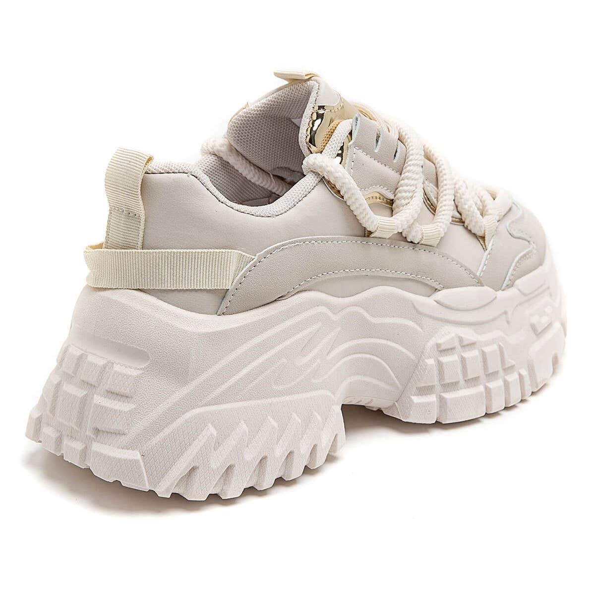 No Doubt Shoes - Wholesale Lifestyle Sneakers - Women's - WOMEN'S CHUNKY TRENDY SOLE LACE UP SNEAKERS11