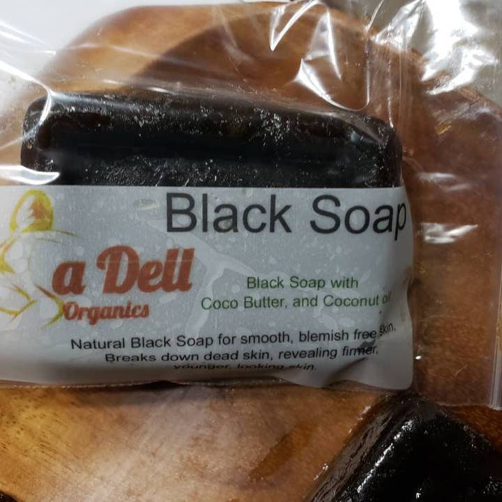 Ladell Organics – Engroshandel Sæbestykke – Sort Sæbe Bar Sæbe1