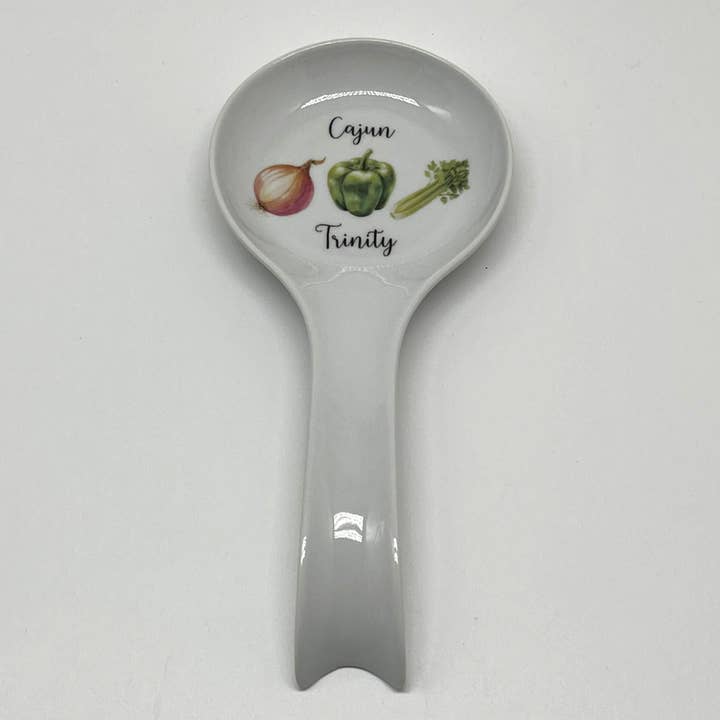 Cajun Trinity Spoon Rest for wholesale by JD & Company