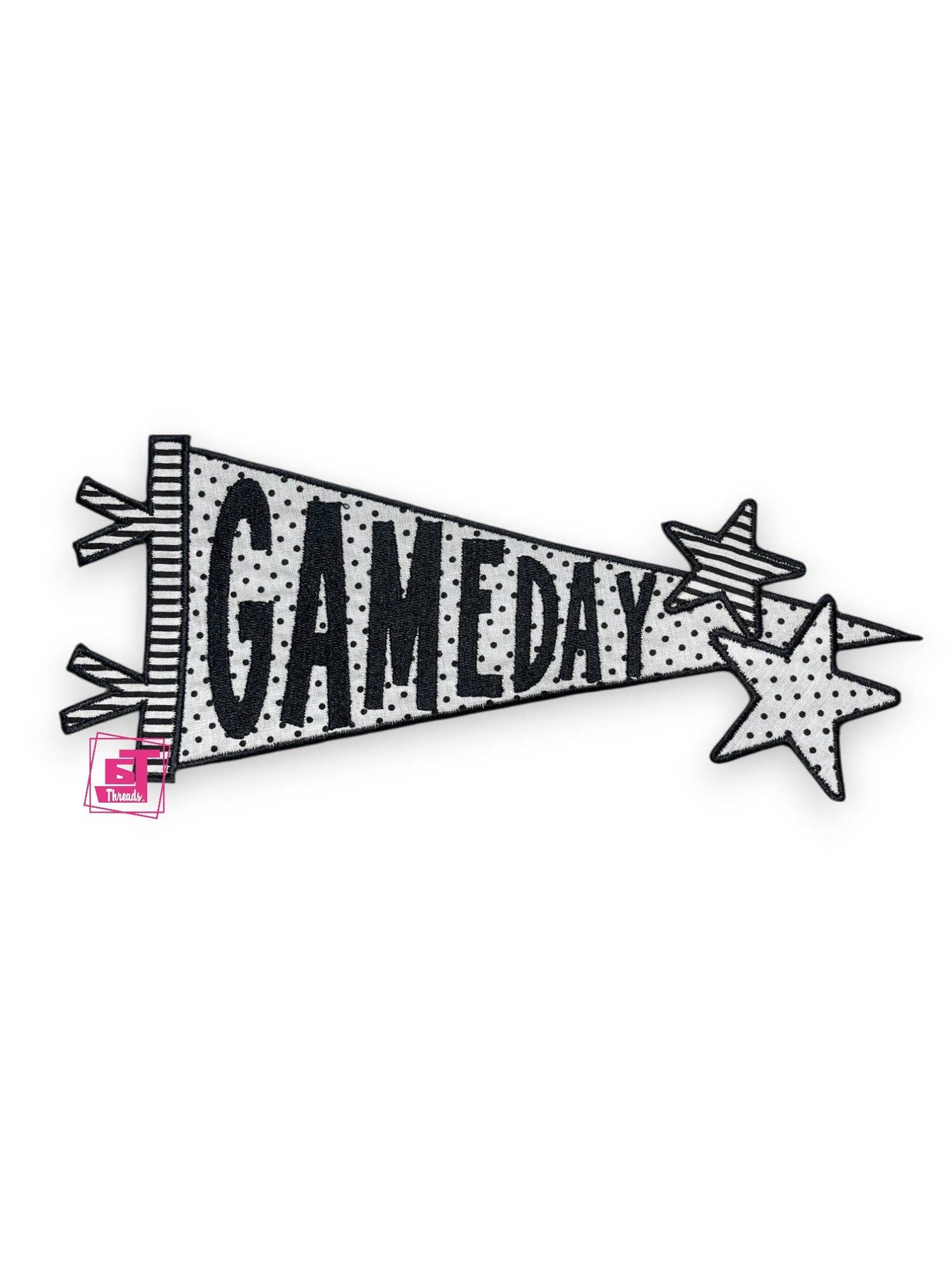 6j Threads LLC - Wholesale Patch - Fabric Gameday Pennant....Patches Only0