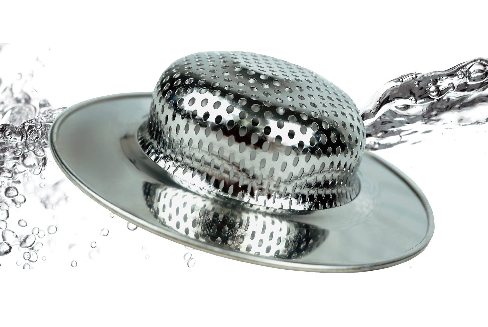 RSVP International - Wholesale Sink Strainer/Stopper - Sink Strainer - Large - 4.5In Dia.1