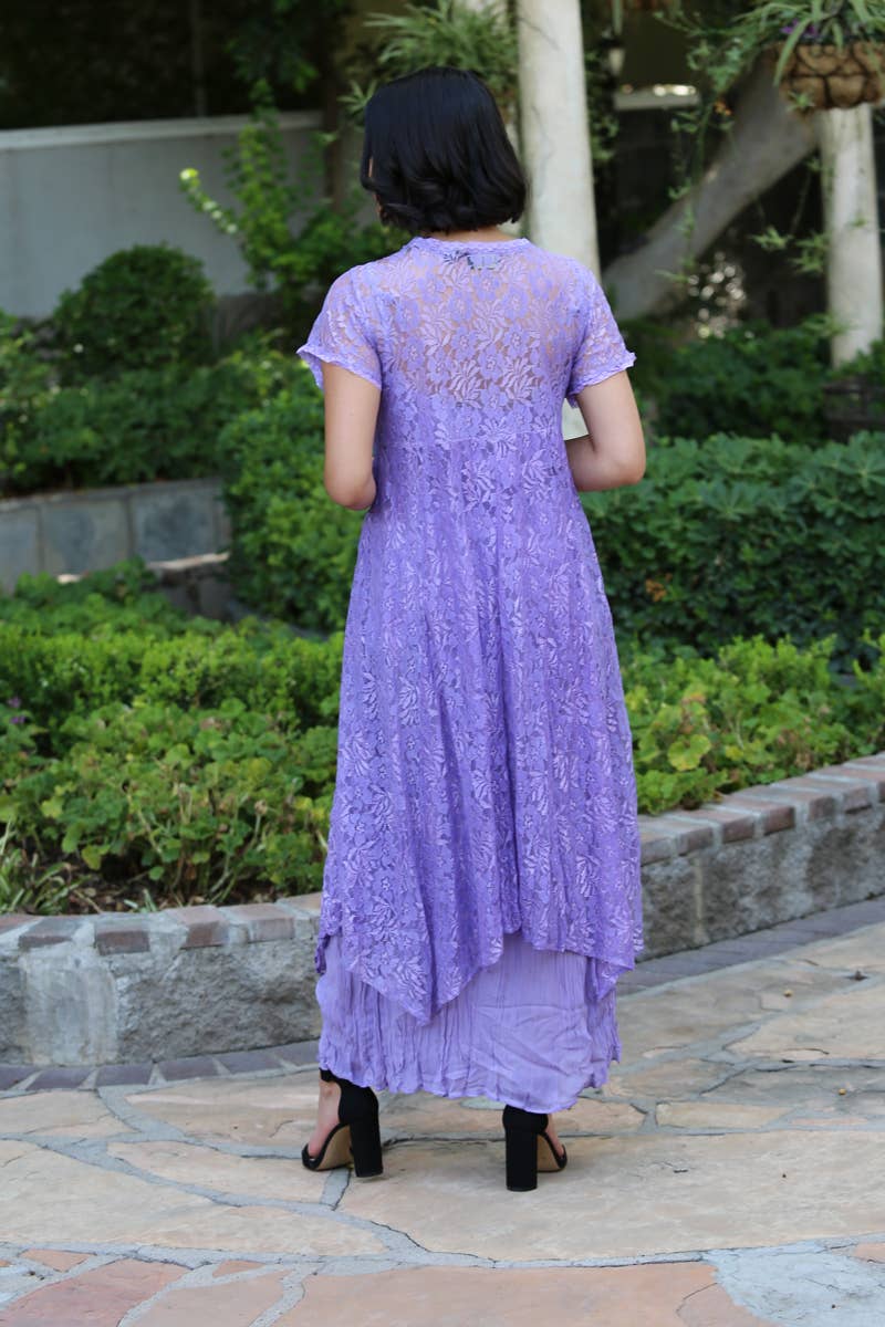 Nostalgia - Wholesale Dress - Women's - E1N47-ASIS LACE DRESS5