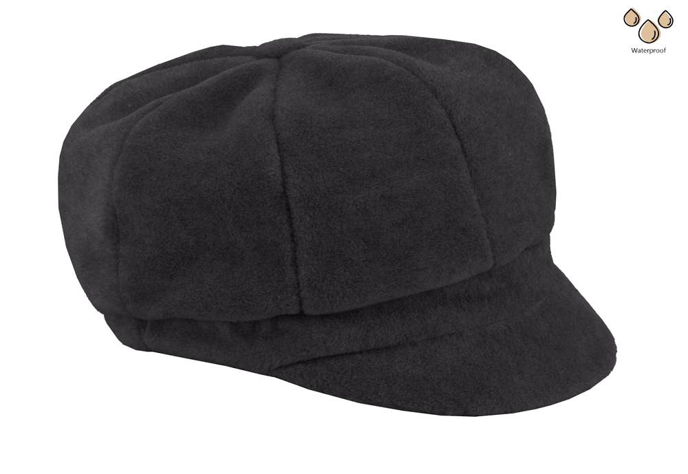 M BY FLECHET - ESSENTIALS - ALP1 - Wholesale Newsboy/Schoolboy Hat - Women's - Gavroche Polar Waterproof Cap - 2Hs1711