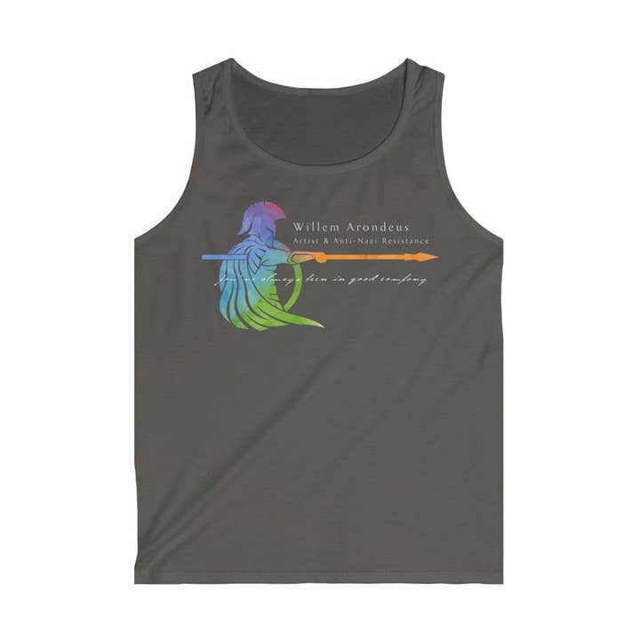Willem Arondeus | Artista Holandês & Resistência Anti-Nazi | Camisola de Alças Orgulho por atacado de Walt & Pete