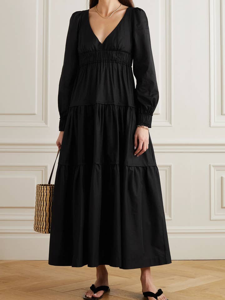 Black Long Dress for wholesale by STYLE INSTANT