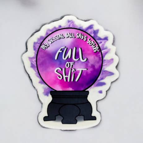 ¡Lleno de $H! Pegatina T resistente al agua para venta al por mayor de Sable Satin Moon Shop