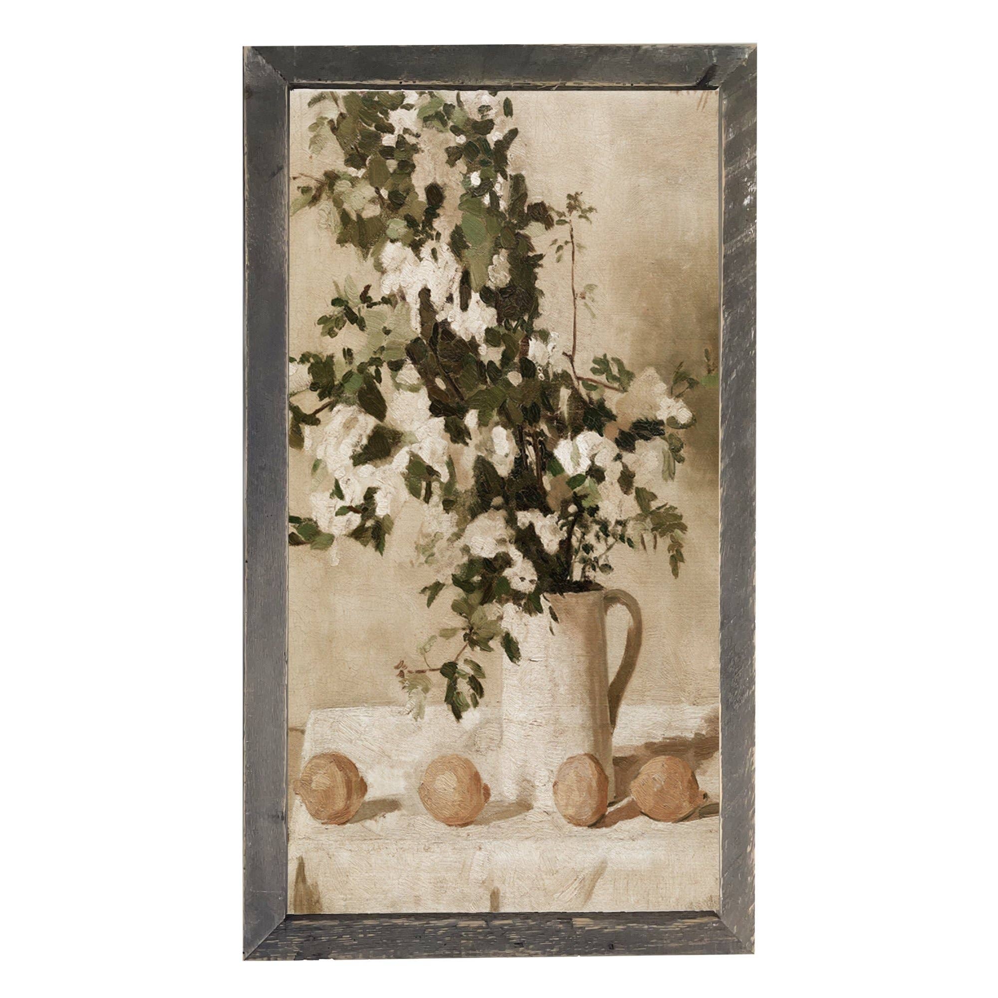 ginger blue - Wholesale Art Print - Lemons on The Table2