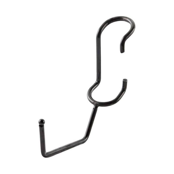 Utility Hanger 5 Pack - Black for wholesale by Shelf Pole Hooks