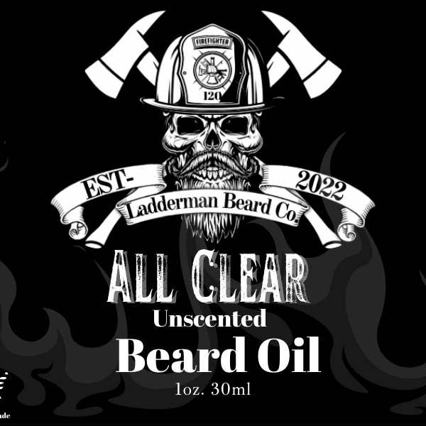 All Clear baardolie voor wholesale door Ladderman Beard Co.