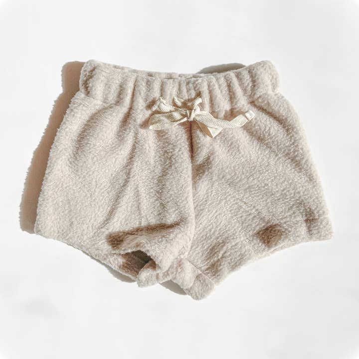 Teddy Shorts | Taupe for wholesale by Lmb&Co.