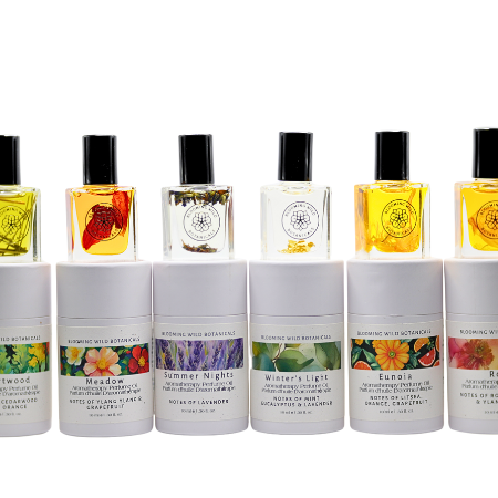 Blooming Wild Botanicals - Wholesale Roll-On Fragrance - Summer Nights (Lavender) Botanical Aromatherapy Perfume Oil1