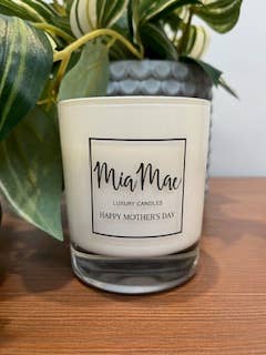 "Happy Mothers Day" Candle for wholesale by MiaMae Luxury Candles