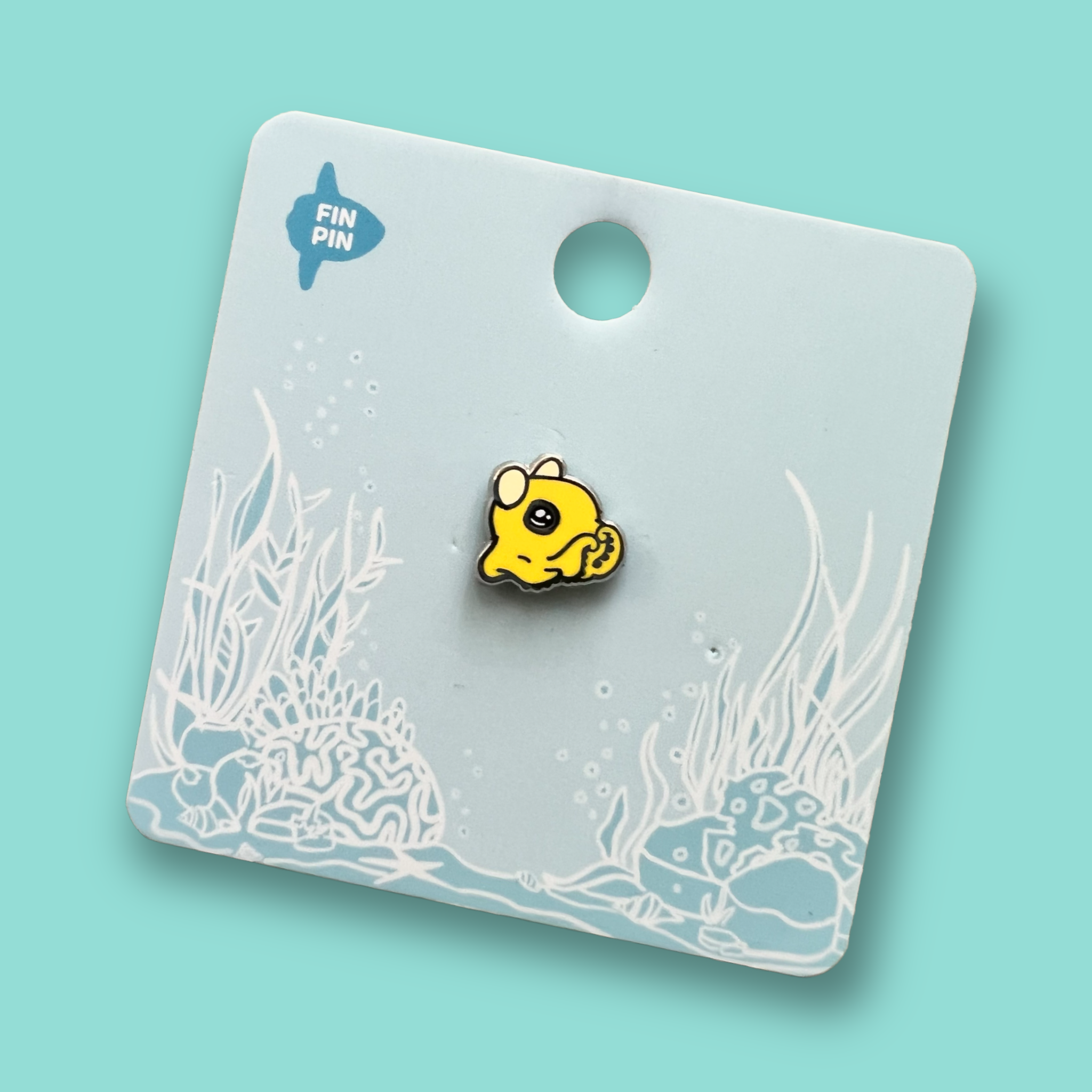 Fin Pin Shop - Wholesale Lapel Pin/Button - Flapjack octopus enamel pin • Patreon exclusive0