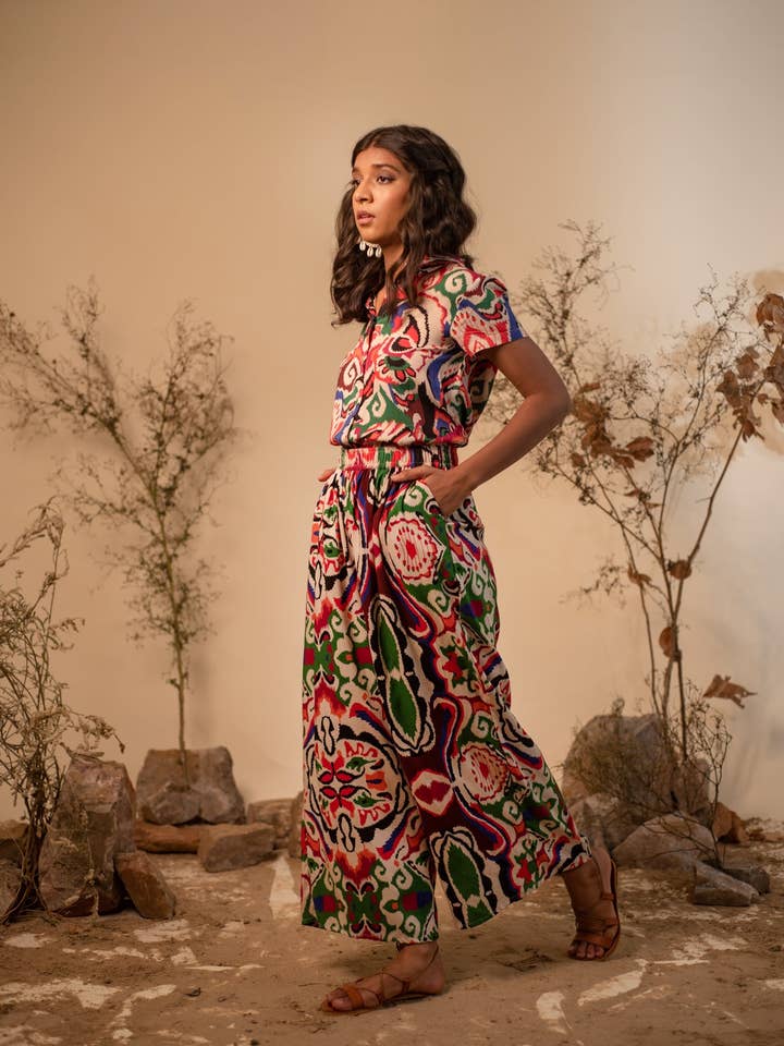 Ensemble de cordes imprimées en mosaïque (lot de 2) pour la vente par Label Reyya