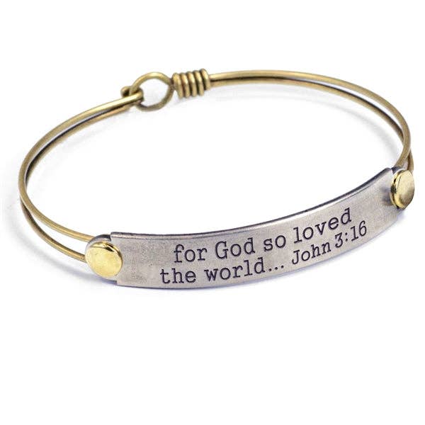 Sweet Romance Jewelry - Wholesale Bangle Bracelet - Inspirational Message Bar Bangle Bracelets16