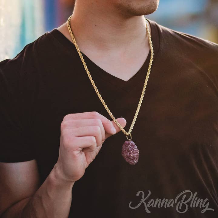 Kannabling - Wholesale Pendant/Charm Necklace - KannaBling - HIS & HERS Gold Rope Chain4