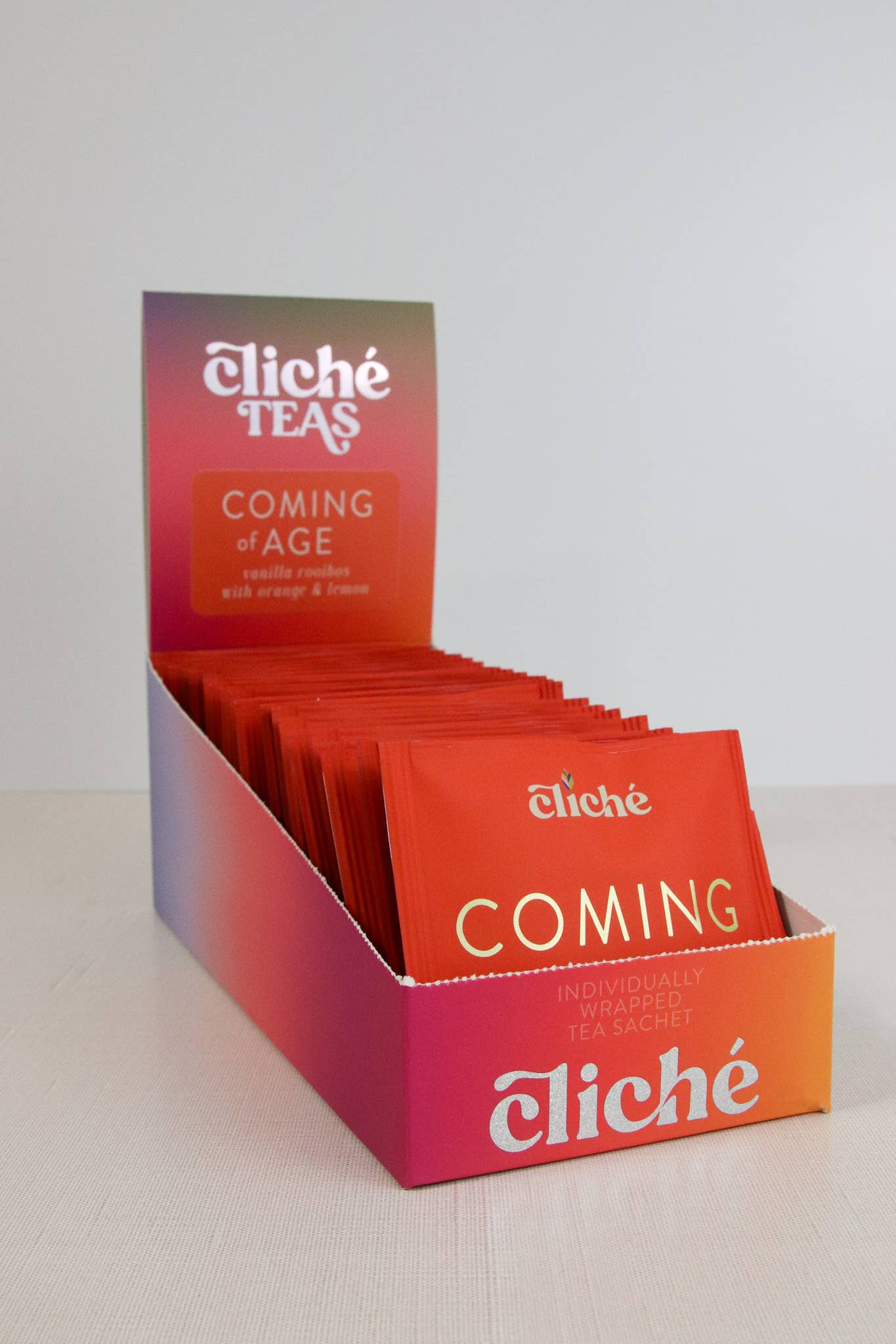 Cliché Teas - Wholesale Tea Bags - Individually Wrapped Sachets0