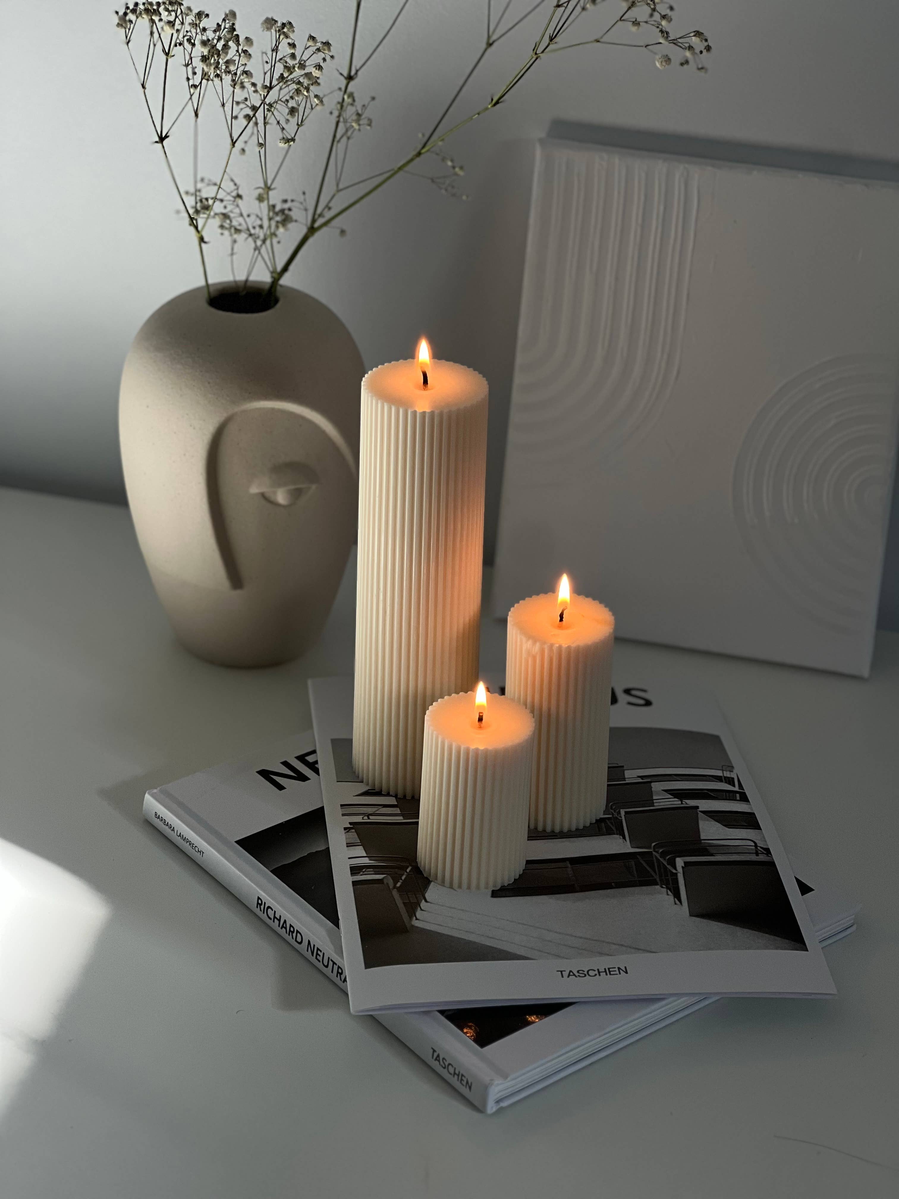 Project Helios - Wholesale Pillar Candle - Centrepiece pillar candle, column candle, table decoration2