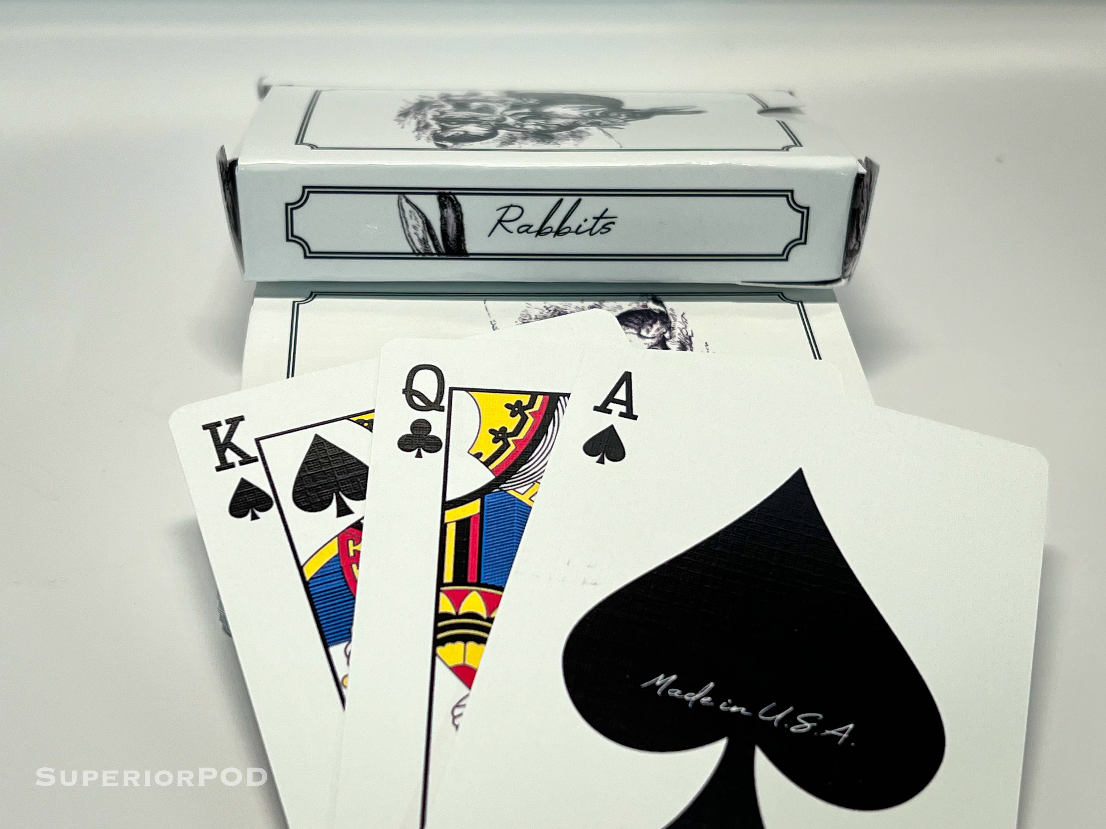 Superior Print on Demand - Vente Jeu de cartes - Cartes à jouer RABBITS, Jeu de cartes Bunny, Cartes de Pâques16