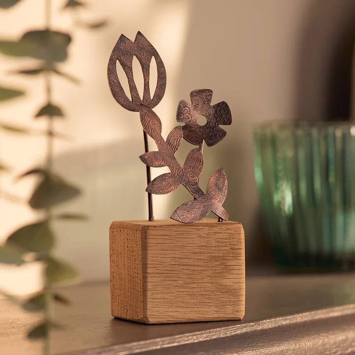 Floral Ornament for wholesale by Joanne Tinley Jewellery