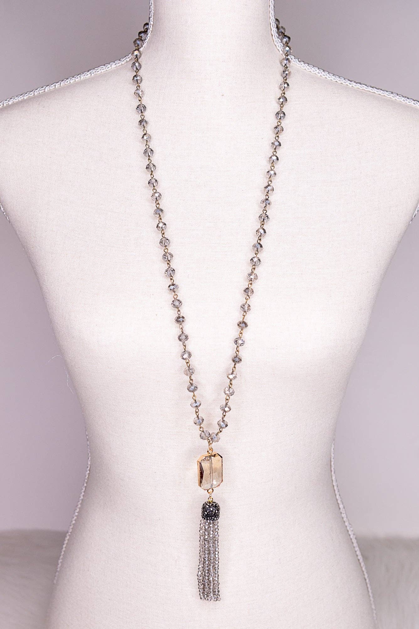 Dylan Designs - Wholesale Pendant/Charm Necklace - Athena Necklace in Smoke2