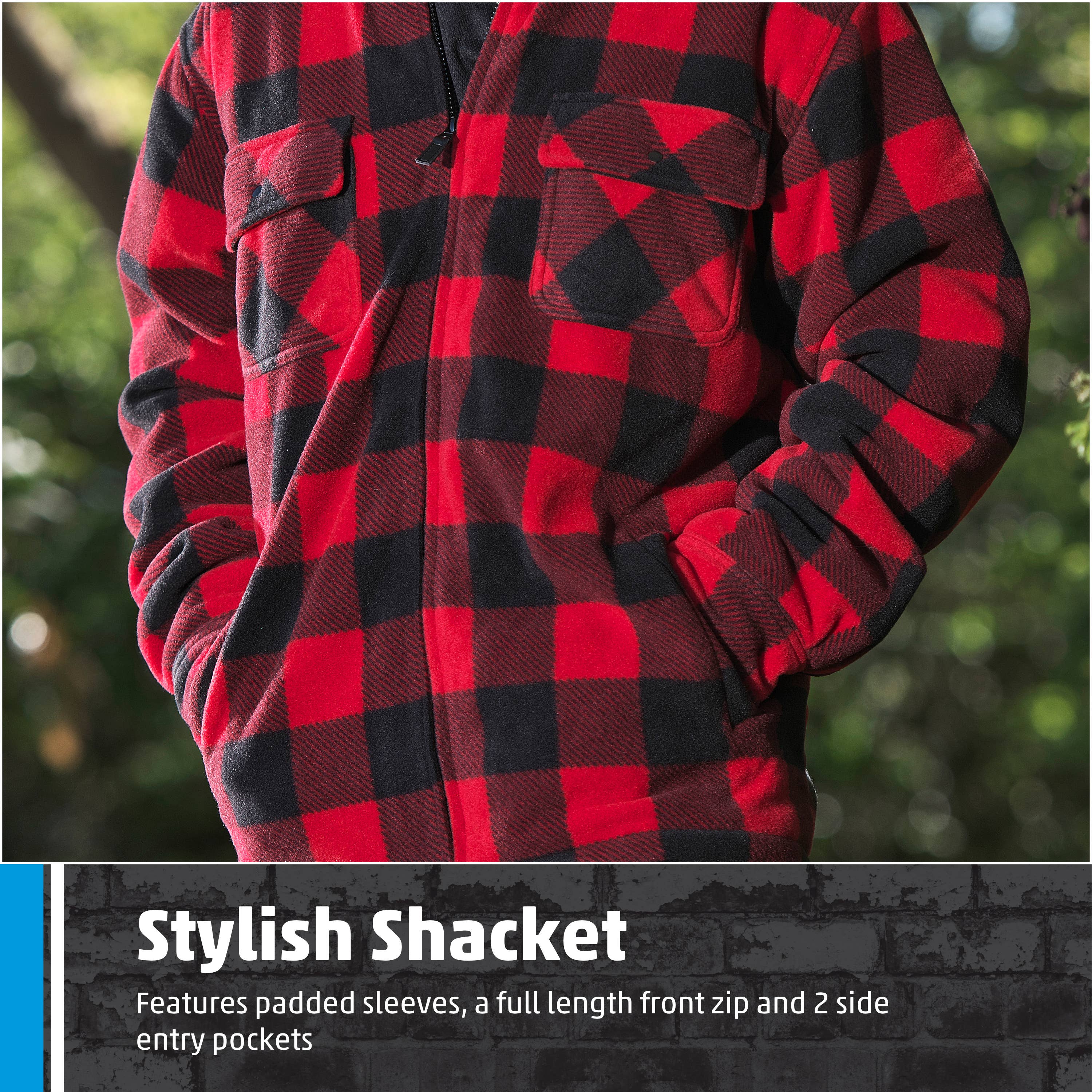 TuffStuff Workwear - Vendita all'ingrosso Giacca a camicia - Uomo - Giacca Fort Portman - Microfleece Imbottita con Fodera in Pile7