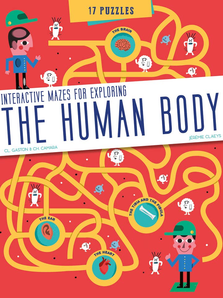 The Human Body: Interactive Mazes for Exploring for wholesale by Schiffer Kids